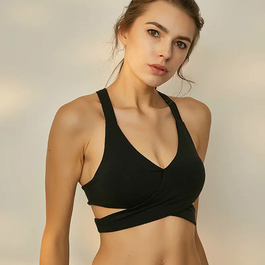 Women's Sports Bra with Strap for Yoga