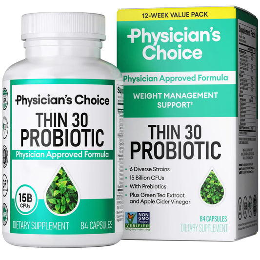 Physicians CHOICE Probiotics -  Weight Management for Women & Men - 84 CT