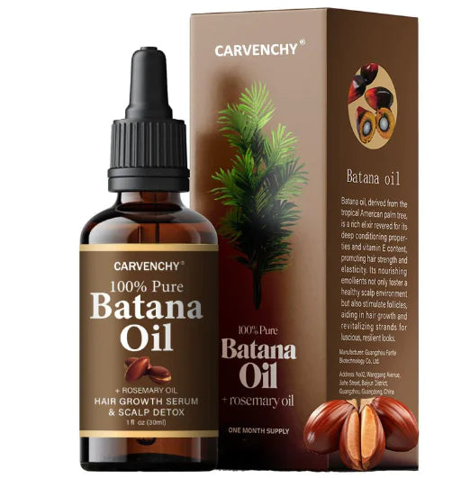Batana Oil with Rosemary Hair Growth Serum
