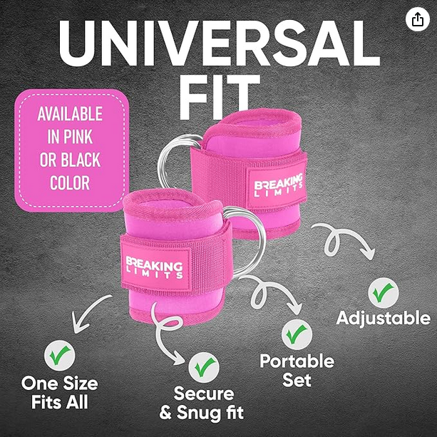 Ankle Strap Resistance Bands Yoga Pilate Crossfit Workout