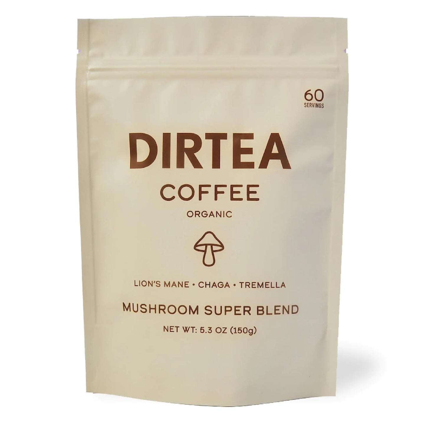DIRTEA Mushroom Coffee Lions Mane Chaga, Tremella, Maca & Ashwagandha