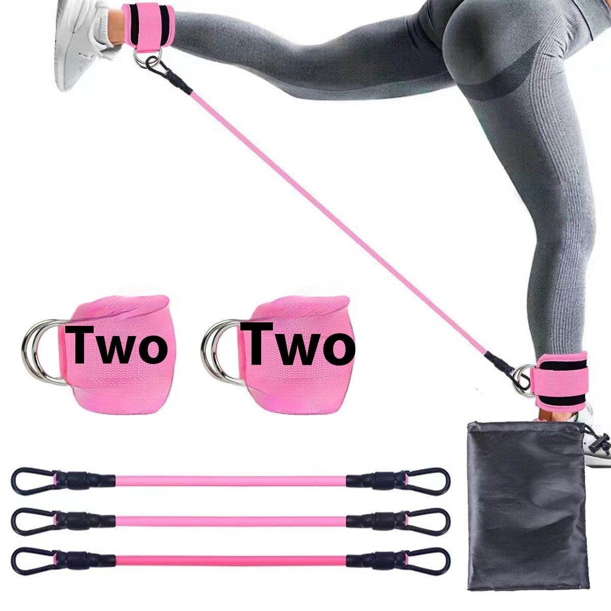 Ankle Strap Resistance Bands Yoga Pilate Crossfit Workout